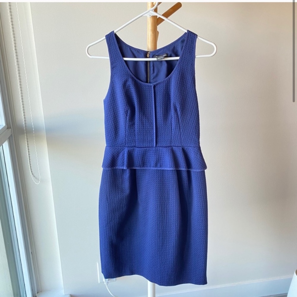 Navy blue sheath dress by Club Monaco